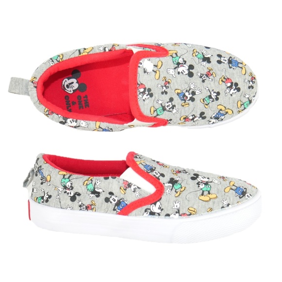 kids canvas slip ons